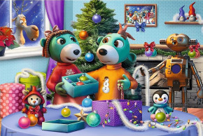 Пазл Trefl 100 деталей: Рождество в семье Трефликов