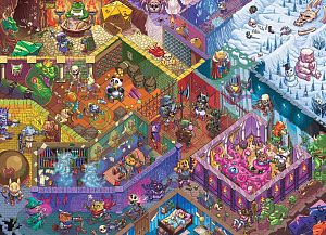 Пазл Cobble Hill 500 деталей: Dungeon Run
