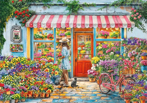 Пазл Trefl 1000 деталей: Цветочный магазин