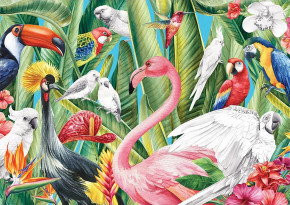 Пазл Trefl 500 деталей: Creative. Райские Птицы