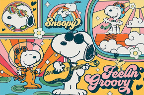 Пазл Trefl 300 деталей: Веселый мир Снупи