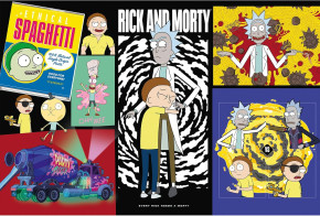 Пазл Trefl 300 деталей: Странное место в Галактике. Рик и Морти