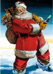 Пазл Trefl 1000 деталей: Coca-Cola. Санта в снегу