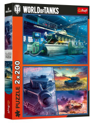Пазл Trefl 2х200 деталей: World of Tanks. Миссия выполнима