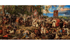 Пазл Castorland 4000 деталей: Ян Матейко. Костюшко под Рацлавицами