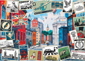 Пазл Trefl 500 деталей: Creative. Привет из Лондона