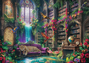 Пазл Trefl 1000 деталей: Волшебная библиотека