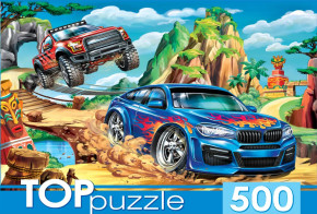 Пазл TOP Puzzle 500 деталей: Крутой транспорт