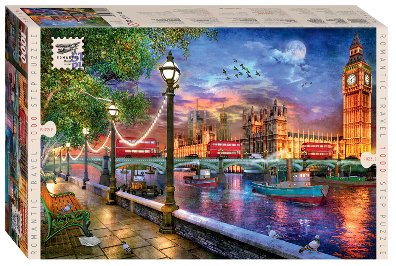 Пазл Step puzzle 1000 деталей: Лондон (79156) -  в интернет .
