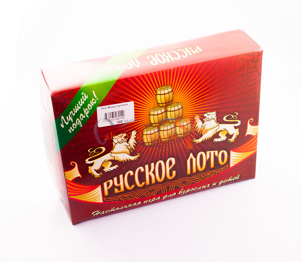 Настольная игра Русское лото | ShopUdachi.ru