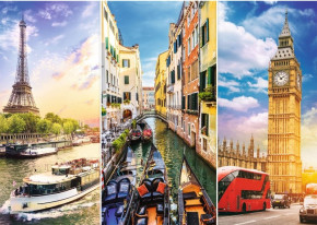 Пазл Trefl 4000 деталей: Путешествие по Европе