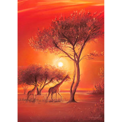 Пазл 1000 деталей Ravensburger: Африка