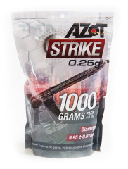 Шары для страйкбола Азот, диаметр 6 мм (вес 0,25 г)