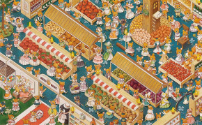 Пазл Pintoo 1000 деталей: Smart - The Market