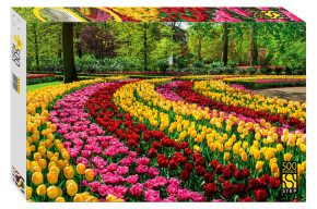 Пазл Step puzzle 500 деталей: Парк тюльпанов. Нидерланды