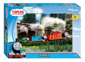 Пазл Step puzzle 60 деталей: Томас и его друзья