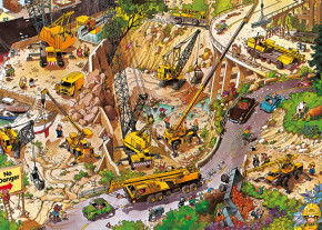 Пазл Heye 1000 деталей: Wanted! Дверной замок Тонио