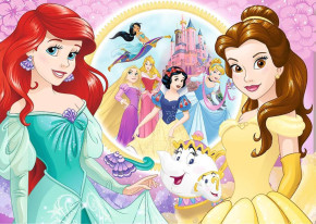 Пазл Trefl 100 деталей: Воспоминания о Белле и Ариэль