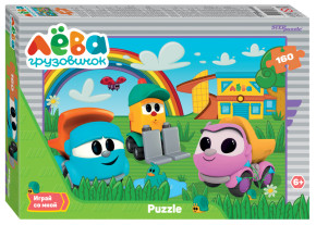 Пазл Step puzzle 160 деталей: Грузовичок Лёва