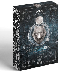 Карты гадальные Таро: Moon and Wolf (Луна и Волк), 78 карт