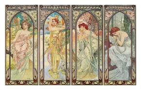 Пазл Pintoo 1000 деталей: Альфонс Муха. Один день