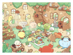 Пазл Pintoo 1200 деталей: Bread Tree. Вместе собираем пазлы