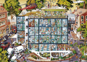 Пазл 2000 деталей Heye: Скорая помощь