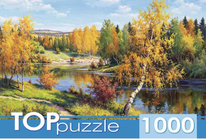 Пазл TOP Puzzle 1000 деталей: И. Прищепа. Золотая осень