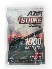 Шары для страйкбола Азот, диаметр 6 мм (вес 0,36 г)