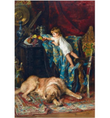 Пазл Стелла 1500 деталей: Маковский К.Е. В мастерской художника (УЦЕНКА)