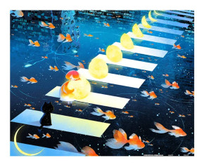 Пазл Pintoo 500 деталей: Свидание в новолуние