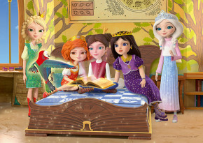 Пазл Step puzzle 160 деталей: Царевны. Таинственная гостья