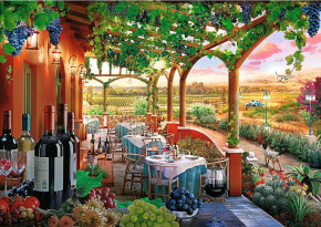 Пазл Trefl 1000 деталей: Время чая. Итальянский виноградник