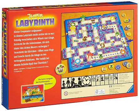 Настольная игра Ravensburger: Сумасшедший лабиринт Детский 21093 ...