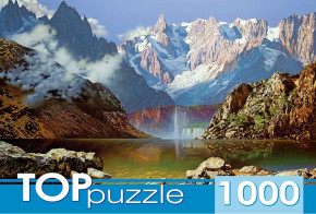 Пазл TOP Puzzle 1000 деталей: А. Головин. Горное озеро