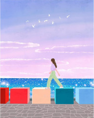 Пазл Pintoo 500 деталей: CHEROK. Радужный мост