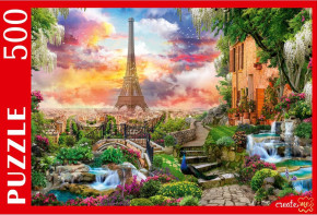 Пазл Рыжий Кот 500 деталей: Магический Париж