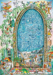 Пазл Heye 1000 деталей: Мысли художника