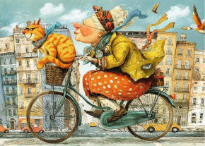 Пазл Cherry Pazzi 1000 деталей: Супербабуля