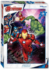 Пазл Step puzzle 160 деталей: Черная вдова (Marvel)