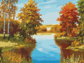 Картина по номерам Jazzle: Два берега