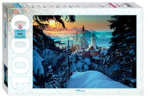 Пазл Step puzzle 1000 деталей: Бавария. Замок Нойшванштайн Пазл Step puzzle 1000 деталей: Бавария. Замок Нойшванштайн