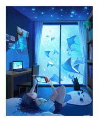 Пазл Pintoo 500 деталей: Юньчжэнь Хо. Остаться дома