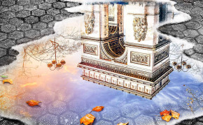 Пазл Pintoo 1000 деталей: Водный пейзаж. Триумфальная арка