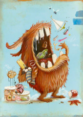 Пазл Heye 1000 деталей: Всеядный (УЦЕНКА)