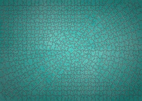 Пазл Ravensburger 736 деталей: Крипт Бирюзовый