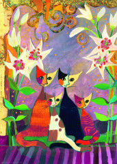 Пазл Heye 1000 деталей: Лилии