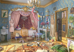 Пазл Schmidt 1000 деталей: Вояж. Спальня