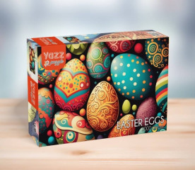 Пазл Yazz 1000 деталей: Пасхальные яйца