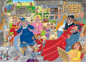 Пазл Jumbo 1000 деталей: Wasgij. Восстановить магазин (Original 41)